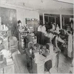 Historic early office of Starkweather and Shepley agency, 1879, showcasing 19th-century business operations in Rhode Island.